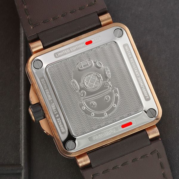 Bell and Ross BR 03 BR0392-D-WH-BR/SCA